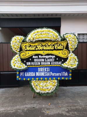 Papan Bunga Duka di Limba U Ii