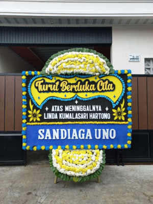 Papan Bunga Duka di Limba U Ii
